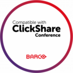 Laia cameras are compatible with ClickShare from Barco