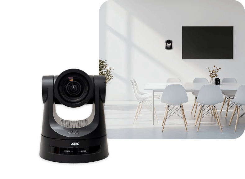 4K PTZ camera with artificial intelligence