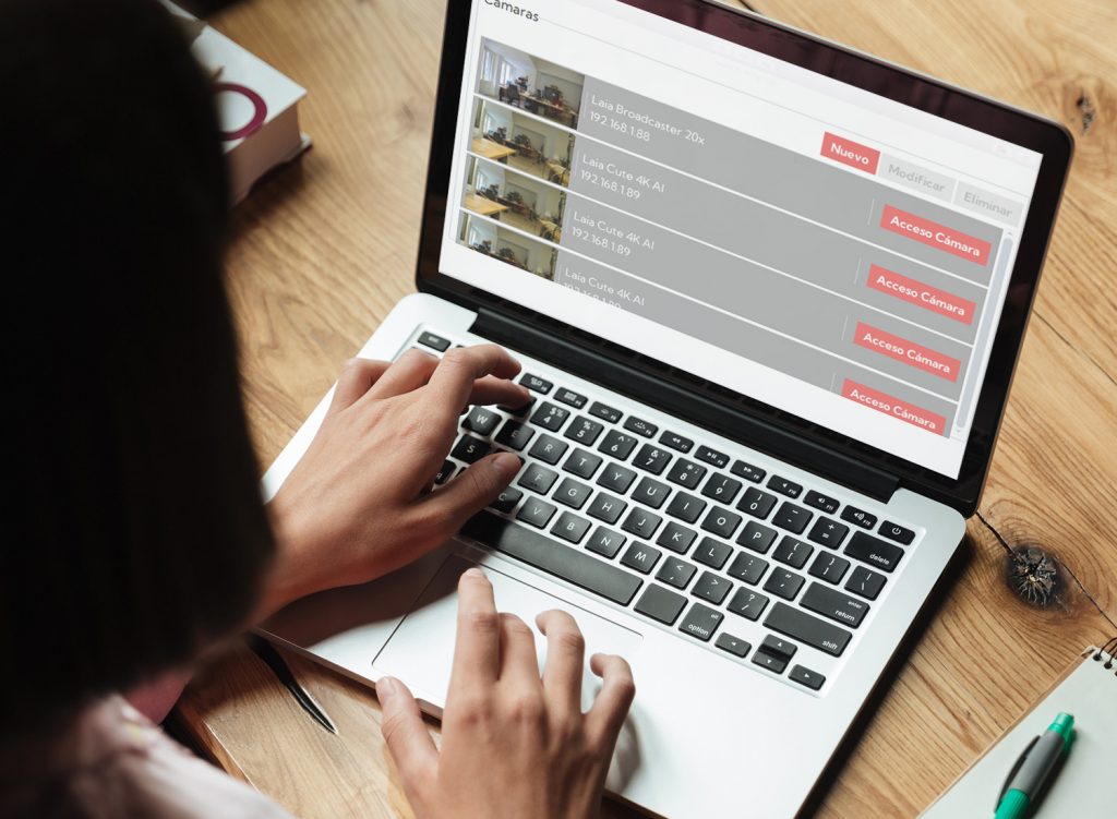 Contrôle de caméra IP et intégration facile