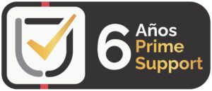 Prime Support Laia product warranty. Coverage up to 6 years